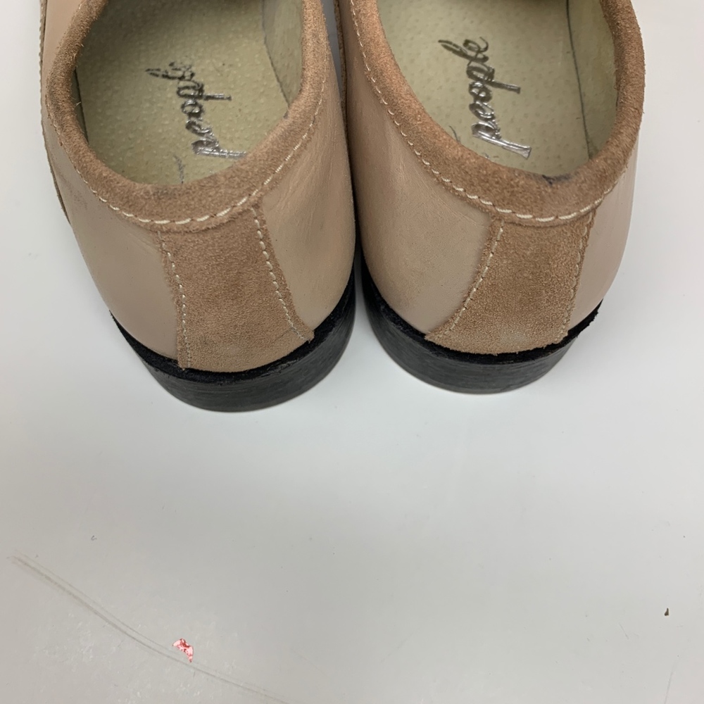 FREE PEOPLE Brady Brown Tan Suede Loafer - Picture 7 of 8